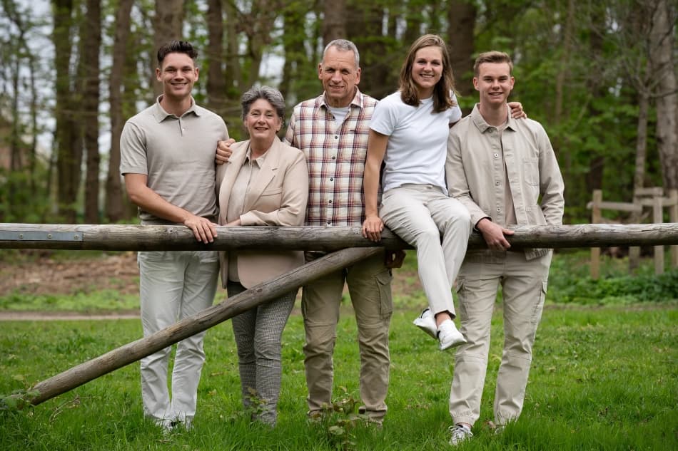 Familie fotoshoot