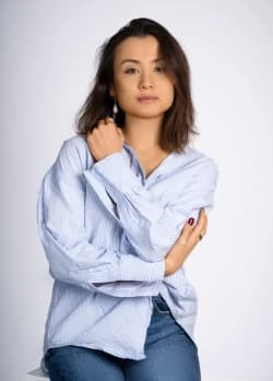 Portretfoto in de studio